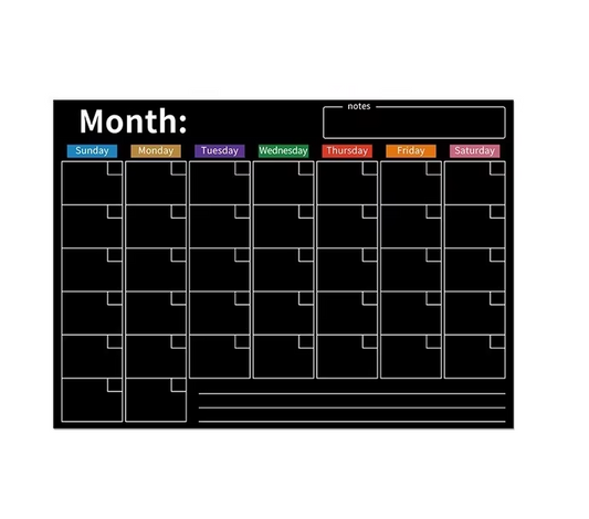 Monthly - Black